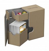 Ultimate Guard Flip´n´Tray Deck Case 80+ Standardgröße XenoSkin™ Sand