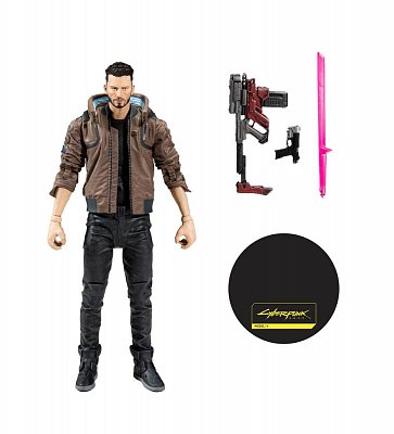 Cyberpunk 2077 Actionfigur Male V 18 cm