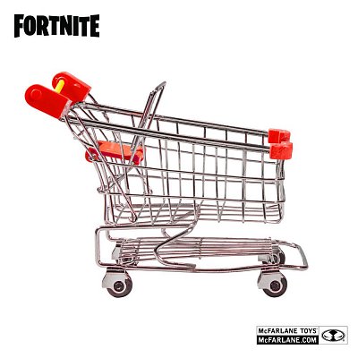 Fortnite Actionfiguren Shopping Cart Pack War Paint & Fireworks Team Leader 18 cm --- BESCHAEDIGTE VERPACKUNG