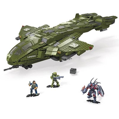 Halo Infinite Mega Construx Pro Builders Bauset Pelican Inbound