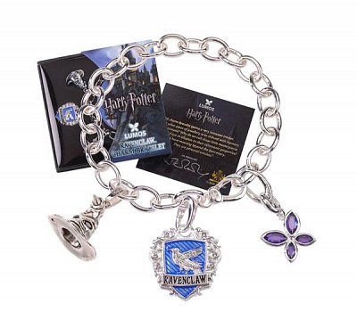 Harry Potter Bettelarmband Lumos Ravenclaw (versilbert)
