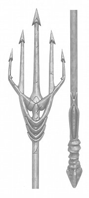 Justice League Prop Replik Aquaman\'s Dreizack 186 cm