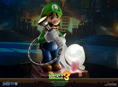 Luigi\'s Mansion 3 PVC Statue Luigi & Polterpinscher Collector\'s Edition 23 cm