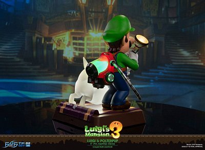 Luigi\'s Mansion 3 PVC Statue Luigi & Polterpinscher Collector\'s Edition 23 cm
