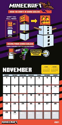 Minecraft Kalender 2021 *Englische Version*