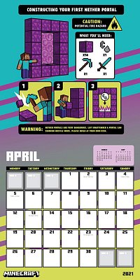 Minecraft Kalender 2021 *Englische Version*
