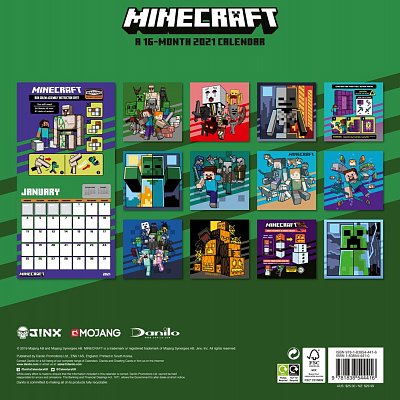 Minecraft Kalender 2021 *Englische Version*