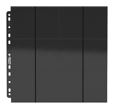Ultimate Guard 24-Pocket QuadRow Pages Side-Loading Schwarz (10)
