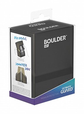 Ultimate Guard Boulder&trade; Deck Case 60+ Standardgröße Onyx