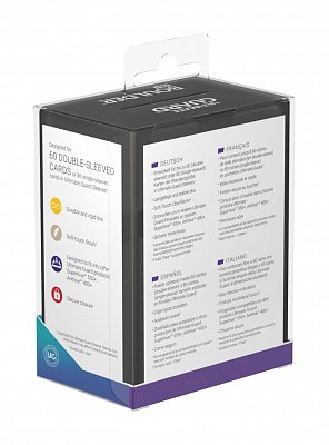Ultimate Guard Boulder&trade; Deck Case 60+ Standardgröße Onyx