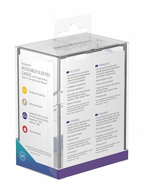 Ultimate Guard Boulder&trade; Deck Case 60+ Standardgröße Transparent