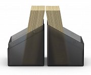 Ultimate Guard Boulder&trade; Deck Case 80+ Standardgröße Onyx