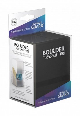 Ultimate Guard Boulder&trade; Deck Case 80+ Standardgröße Onyx