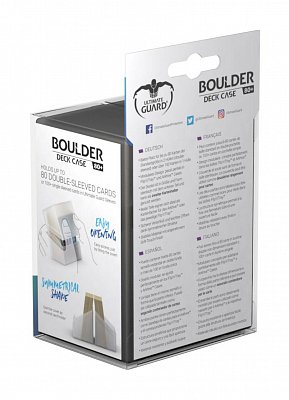 Ultimate Guard Boulder&trade; Deck Case 80+ Standardgröße Onyx