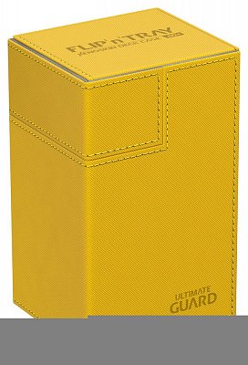 Ultimate Guard Flip´n´Tray Deck Case 80+ Standardgröße XenoSkin&trade; Bernstein