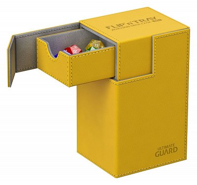 Ultimate Guard Flip´n´Tray Deck Case 80+ Standardgröße XenoSkin&trade; Bernstein