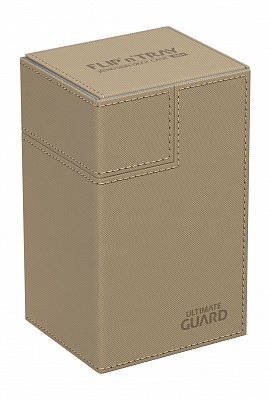 Ultimate Guard Flip´n´Tray Deck Case 80+ Standardgröße XenoSkin&trade; Sand