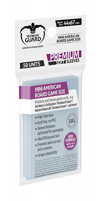 Ultimate Guard Premium Soft Sleeves für Brettspielkarten Mini American (50)