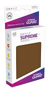 Ultimate Guard Supreme UX Sleeves Japanische Größe Braun (60)